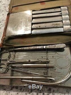 Pre WW1 Surgical kit Belonging To H. H. Davis MD. Very Cool