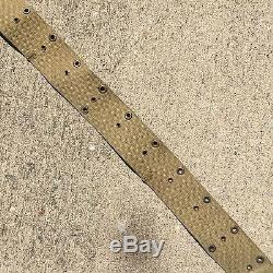 Pre-WW1 US Army Cartridge Belt Eagle Snaps Uncommon Rare Variation Unit Marked