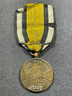 Pre WW1 WWI 1813-14 Imperial German Army Military Napoleonic Wars Campaign Medal