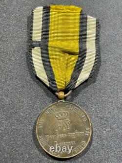 Pre WW1 WWI 1813-14 Imperial German Army Military Napoleonic Wars Campaign Medal