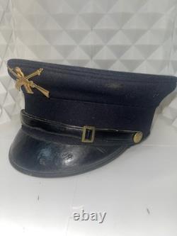 Pre-WWI Era US Army EM M1902 Wool Visor Cap 1909 Contract Original NAMED