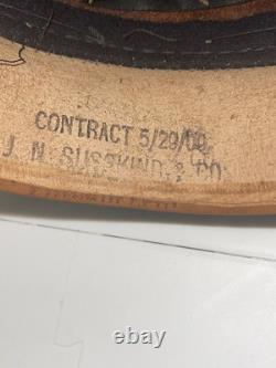 Pre-WWI Era US Army EM M1902 Wool Visor Cap 1909 Contract Original NAMED