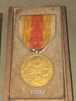 Pre WWI Korean Annexation Commemorative Medal in Original Box