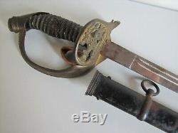Pre-WWI M1889 German Prussian Infantry Officers Sword withScabbard-Pack, Ohliger&Co