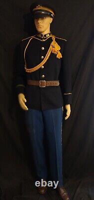 Pre WWI M1902 Enlisted Cavalry Dress Blue Tunic, 7th Regt, US Cavalry Corps