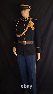 Pre WWI M1902 Enlisted Cavalry Dress Blue Tunic, 7th Regt, US Cavalry Corps