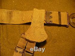 Pre-WWI Mills US Army M1910 Officer's Garison Belt with Saber Hanger&Belt Slide