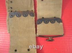 Pre-WWI US Army M1903 2nd Pat Infantry Cartridge Belt Rimless Eagle Snaps NICE 2
