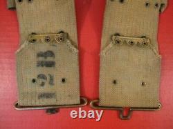 Pre-WWI US Army M1903 Mills Cavalry Cartridge Belt Rimless Eagle Snaps XLNT #2