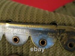 Pre-WWI US Army M1903 Mills Infantry Cartridge Belt Rimless Eagle Snaps NICE #3