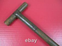Pre-WWI US Army M1910 T-Handle Shovel 1st Pattern withUS Markings RARE #1