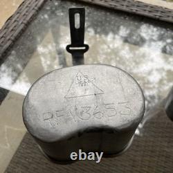 Pre Wwi Us Army Military M1910 Lathe Spun Seamless Aluminum Canteen Rare