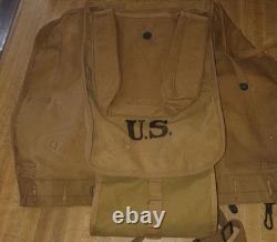 Pristine WWI 1917 US Army M1910 Field Gear 5th Division 19th Field Artillery