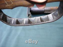 RARE 1917 WW1 LF C Triangular Blade Trench Knife W Original Scabbard
