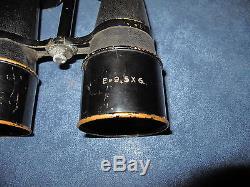 Rare Imperial German Ww1 Kriegsmarine Binoculars Ernst Leitz With Metal Case