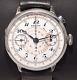 RARE MILITARY WWI ZENITH CHRONOGRAPH cal. VALJOUX 22-GH TRENCH WATCH ENAMEL DIAL