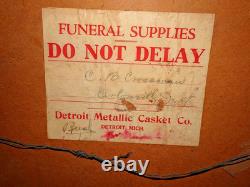 RARE Military World War I WWI Roll of Honor Lithograph Poster Soldier In Uniform