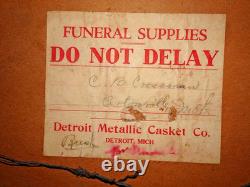 RARE Military World War I WWI Roll of Honor Lithograph Poster Soldier In Uniform