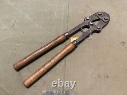 RARE ORIGINAL WWI FRENCH US ARMY WIRE CUTTERS, FRENCH MADE- Peugeot Freres 1918