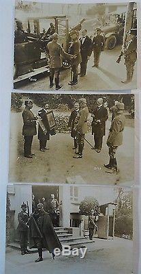 RARE Orig Photo LOT WWI German Soldier Hindenburg 1916 Ludendorff Kaiser Wilhelm