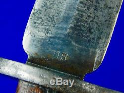 RARE US WW1 Krag Bowie Bayonet Fighting Knife