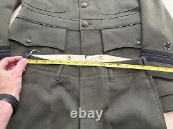 RARE Vintage Brooks Brothers World War I WWI Uniform War Hero US ARMY Officer