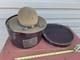 RARE WW1 John B Stetson US Army Sergeant hat with acorns in box UNWORN