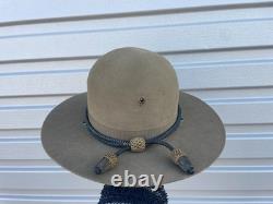 RARE WW1 John B Stetson US Army Sergeant hat with acorns in box UNWORN