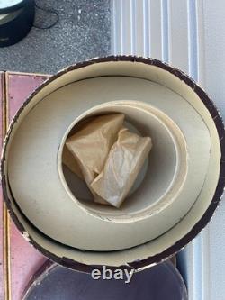 RARE WW1 John B Stetson US Army Sergeant hat with acorns in box UNWORN