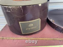 RARE WW1 John B Stetson US Army Sergeant hat with acorns in box UNWORN