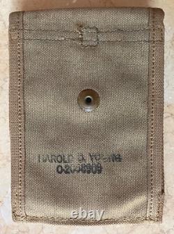 RARE! WW1 US ARMY/US MARINE CORPS M1911 45 CAL. P. B. &CO. 8-1918 ID'd AMMO POUCH