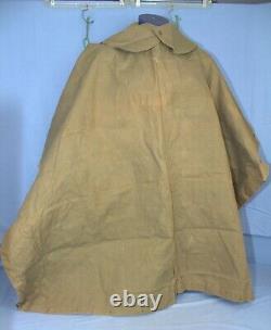 RARE WW1 US Army Rain Poncho Named To a 1st LT Miegs/1st Telephone Battalion
