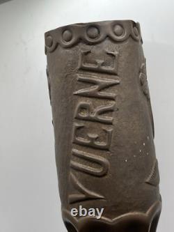 RARE WWI 1914 British 18 PR Artillery Shell Trench Art 11 Vase VSM WELL MARKED
