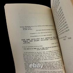 RARE! WWI July 1917 Lt. Kaehni A. E. F. Battle of the Somme CONFIDENTIAL Intellige