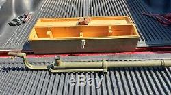 RARE WWI TRENCH PERISCOPE 1918 WOLLENSAK OPT. COMPLETE With FIELD CRATE AND MOUNT