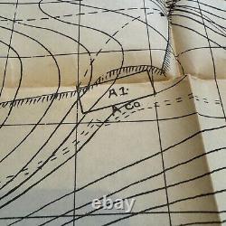 RARE World War I Battle of Cantigny 28th Infantry 1st Division Western Front Map