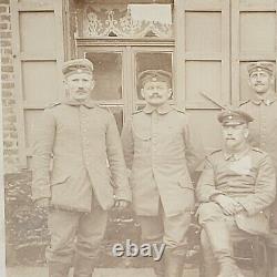 Rare 1912 RPPC Postcard Soldiers Hannover Germany Prussia Pre-WWI Sergeant