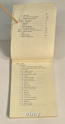 Rare 1st Air Cavalry Division Airmobile Techniques & Procedures 1966 Booklet