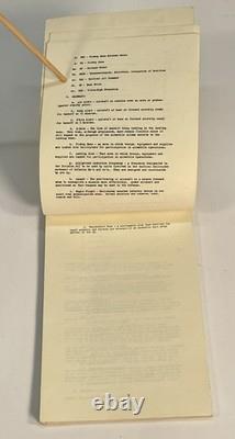 Rare 1st Air Cavalry Division Airmobile Techniques & Procedures 1966 Booklet