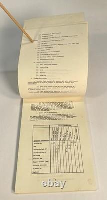 Rare 1st Air Cavalry Division Airmobile Techniques & Procedures 1966 Booklet