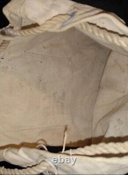 Rare Antique 1918 WW1 US Army medical rumper sack Back Pack Medical Bag read