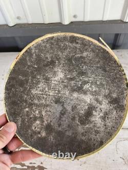 Rare Antique Original WW1 US Army Military Picture on Tin 9 World War One NL