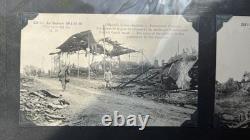 Rare! Antique WW1 World War One English French Attack Photo Postcards