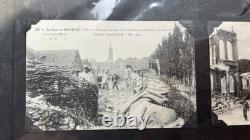 Rare! Antique WW1 World War One English French Attack Photo Postcards