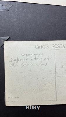 Rare! Antique WW1 World War One English French Attack Photo Postcards