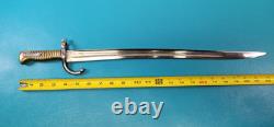 Rare French Model 1866 Scolaire Chassepot Cadet Bayonet Andreux Paris TR1420