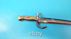 Rare French Model 1866 Scolaire Chassepot Cadet Bayonet Andreux Paris TR1420