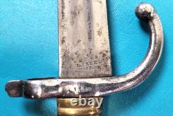 Rare French Model 1866 Scolaire Chassepot Cadet Bayonet Andreux Paris TR1420 Rare French Model 1866 Scolaire Chassepot Cadet Bayonet Andreux Paris TR1420
