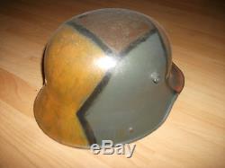 Rare German Helmet Camouflage RARE WW1 WW2