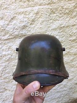 Rare German WW1 Regimental Guards Camo Helmet